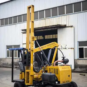 Máquina de controlador de pila de poste de prensa hidráulica de tractor de alta calidad