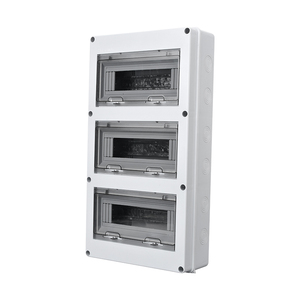 Boîte de distribution électrique Tulabu série HT, 36 voies, 3 <span class=keywords><strong>rangées</strong></span>, IP65, étanche, 20A, 110V, MCB, dispositif de distribution d'alimentation, extérieur - Product Image 5