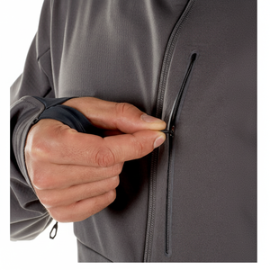 เสื้อแจ็กเก็ตคอตตอนมีฮู้ดขนเฟอร์สำหรับผู้ชายผ้านิ่มกันน้ำทำจากโพลีเอไมด์ใส่เล่นสกีแบบปรับแต่งได้สำหรับฤดูหนาว - Product Image 1