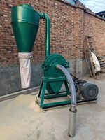 Broyeur de maïs et de céréales, moulin à disques pour le broyage du soja, broyeur d'aliments, nouveau moteur diesel haute performance 800 kg/h, triphasé/monophasé