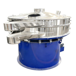 Criba vibratoria rotatoria de acero inoxidable de grado alimenticio para la clasificación de partículas en polvo y la eliminación eficiente de impurezas. - Product Image 1
