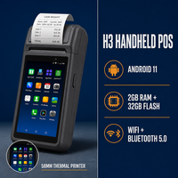 Terminal POS Genggam Longfly dengan Pembaca Kartu NFC, Printer, dan Dukungan Konektivitas USB untuk Pembayaran Mobile