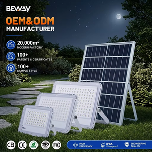 Lámpara Solar LED para Estadios Deportivos de Estilo Moderno, Batería LiFePO4, SMD3030, 60, 100, 150 Vatios, Reflector Solar - Product Image 1