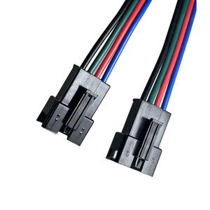 شريط LED JST SM 2/3/4/5/6/دبوس ذكر إلى our PVC تسخير الأسلاك كابل السيليكون - Product Image 4