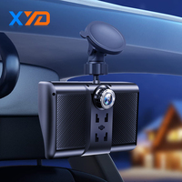 7-дюймовый автомобильный видеорегистратор, встроенный Автомобильный видеорегистратор, передняя и задняя двойная камера, Ahd автомобильный монитор