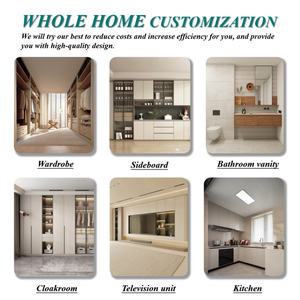 Librería de Nogal Fabricada en China con Diseño de Ratán, Almacenamiento Multifuncional para Estudio, Sala de Estar, Cafetería <span class=keywords><strong>y</strong></span> Biblioteca - Product Image 6