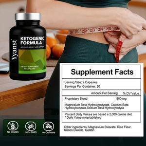 Cápsulas Cetogénicas ODM OEM, Detoxifican, Apoyan la Digestión, Controlan el Apetito, Favorecen la Pérdida de Peso - Product Image 2