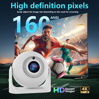 Nouveau projecteur électrique mise au point automatique JY360 Football WiFi haute définition Android Intelligent Portable Mini projecteur