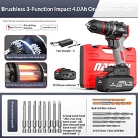 Perceuses électriques au lithium rechargeables 21V (à percussion) - Contrôle de vitesse infini réversible - Garantie 1 an - Trois griffes - Vente en gros