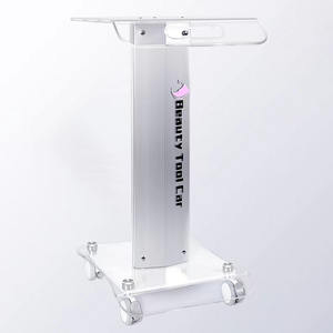 Chariot populaire pour salon de beauté, machine à laser métallique, chariot de beauté - Product Image 2