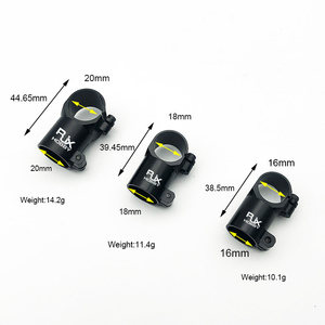 RJXHOBBY RJX 16/18/20mm T-Type Aluminum Joint Carbon Tube <b>Clamp</b> 20 to 16mm <b>Right</b> <b>Angle</b> Connector for Drone Landing Gear - Product Image 3