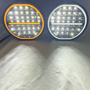 2025 नए 37 pcccs 5w 9 ”185w 12500lm बिना स्क्रू 9 इंच स्पॉटलाइट डुअल कलर के साथ राउंड ड्राइविंग स्पॉट लाइट - Product Image 2