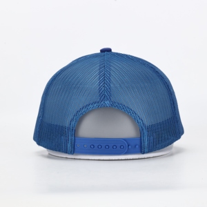 Gorras Trucker de Malla de Franela de 5 Paneles al por Mayor, Estilo Urbano Deportivo, con Patrón de Bordado 3D, para Uso Casual de Negocios - Product Image 5