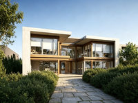 Villa Modulaire Économique de 88 m², Assemblage Rapide & Isolation Thermique, Salle de Bain Privative Optionnelle & Énergie Solaire pour Vie Familiale en Zone Rurale