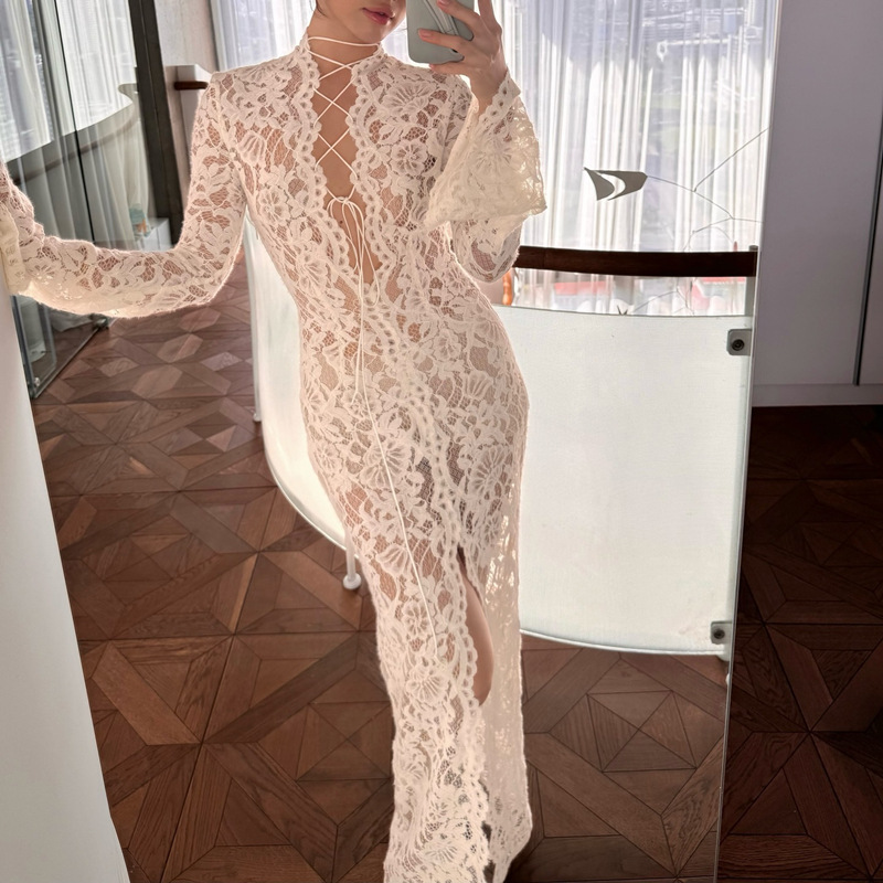 long sleeve sequin sheath dress La Femme 31836 - Long Sequin Sheath Dress