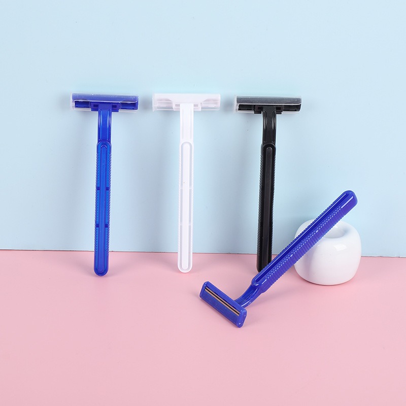 Portable Disposable Razor Hotel Shaving Kit Made From Plastic Premium Amenities for Hotels