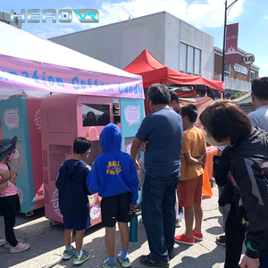 Sáng tạo không dùng tiền mặt kẹo bông Máy bán hàng tự động với SDK chức năng hội trường triển lãm hiện nay tùy chọn thú vị - Product Image 4