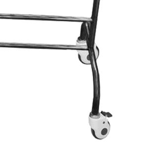 <span class=keywords><strong>Chariot</strong></span> <span class=keywords><strong>médical</strong></span> de plateau d'acier inoxydable des meubles 304 médicaux MN-SUS004 avec des roues - Product Image 4