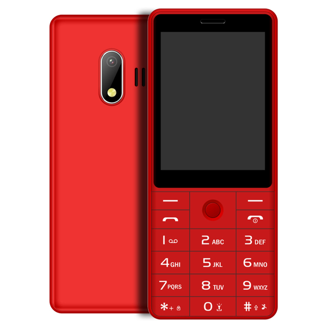 N5 2.8inch Big Button 2G 3G Ultra Thin Bar Feature Phone