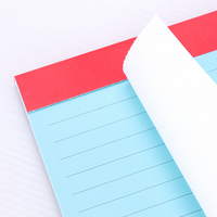Planificateur hebdomadaire de vente chaude Die Cut Journal Bloc-notes Backcard Sticky Memo Pad