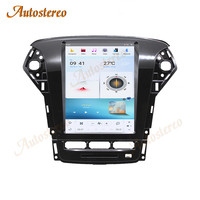 Carplay Android13 Navigation GPS de voiture pour Ford Mondeo Fusion MK4 2010-2013 Tesla Style Auto Head Unit Multimedia Player Car Radio