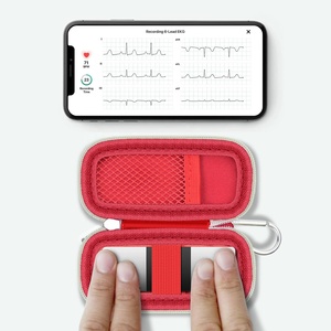 Các nhà sản xuất tùy chỉnh dây kéo EVA trường hợp cho Alivecor <span class=keywords><strong>Kardia</strong></span> di động <span class=keywords><strong>ECG</strong></span>/kardiamobile 6L EVA công cụ trường hợp - Product Image 4