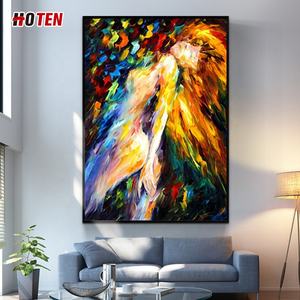 Pintura al Óleo Abstracta Pintada a Mano <span class=keywords><strong>de</strong></span> <span class=keywords><strong>Mujer</strong></span> Desnuda en la Espalda sobre Lienzo, Decoración <span class=keywords><strong>de</strong></span> Dormitorio <span class=keywords><strong>de</strong></span> Chica Joven y Sensual, Importada <span class=keywords><strong>de</strong></span> China - Product Image 2