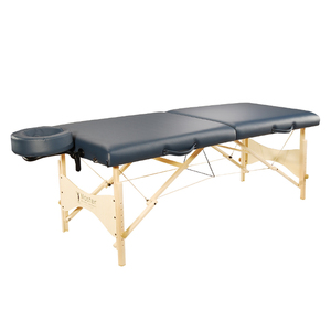 Lettino da Massaggio Professionale Pieghevole Portatile in Legno <span class=keywords><strong>Blu</strong></span> Personalizzato Master Massage Skyline - Product Image 2