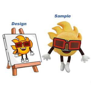 Dịch Vụ OEM Chất Lượng Cao Tùy Chỉnh Colour Đồ Chơi Sang Trọng Mềm Phim Hoạt Hình Con Chó Tùy Chỉnh Đồ Chơi Sang Trọng - Product Image 2