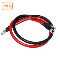 1/0 3/0 25mm 25mm 35mm 10mm 2AWG 6AWG connecteur automobile à sertir sur les cosses de batterie M8 câble d'alimentation de batterie cc
