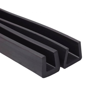Protège-bords en caoutchouc EPDM en forme de U avec rainure pour tôles métalliques Tables en verre Bandes d'étanchéité anti-rayures et anti-chocs - Product Image 4