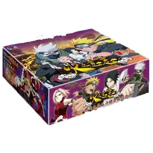 2024 Google anime japonés 36/48 caja venta al por mayor tarjetas de juego Sasuke Tarjeta de colección Little Dinosaur Narutoes colección de cartas de juego