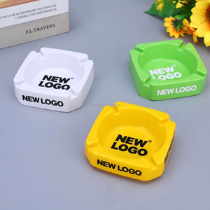 Cenicero Cuadrado de <span class=keywords><strong>Melamina</strong></span> Irrompible con Logotipo Personalizado, Resistente a Altas Temperaturas, para Hoteles, Restaurantes, Cigarros, en Forma de Caja - Product Image 3