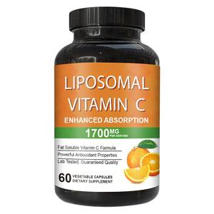 <span class=keywords><strong>Vitamina</strong></span> <span class=keywords><strong>C</strong></span> Liposomiale OEM ODM, Antiossidante ad Alto Assorbimento, Acido Ascorbico Liposolubile, Integratori Vitaminici con Assorbimento Potenziato - Product Image 1