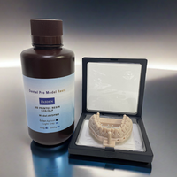 Résine dentaire liquide VASDEN 500g pour imprimante à résine DLP LCD, durcissement UV, impression 3D, modèle dentaire, résine