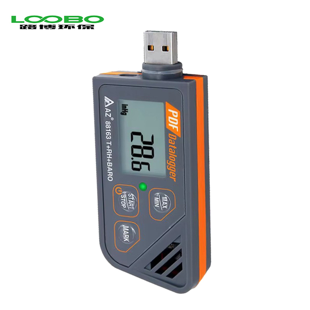 AZ88160 Portable High-Precision TemperatureData Logger with LCD Display 0.1C ResolutionPowered by Four AA Batteries