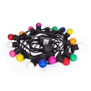 <span class=keywords><strong>Guirnalda</strong></span> de Luces LED G45 para Exteriores, 32.8 Pies, con Energía <span class=keywords><strong>Solar</strong></span>, para Decoración Navideña, Bodas y Terrazas, Proveedor Dorado - Product Image 1