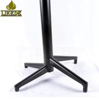 Pieds de table pliants détachables en aluminium pour mobilier commercial de café et restaurant - Grande vente