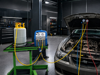 ACTECmax R134a R1234yf AC.138.066 AC.138.067 Diagnostic universel de climatisation, identification du réfrigérant, détection des fuites, automobile