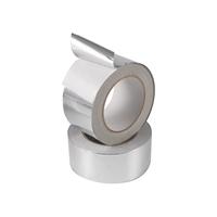 Ruban adhésif en aluminium ignifuge sur mesure pour l'isolation thermique, idéal pour les conduits de sécheuse, d'extraction et de climatisation