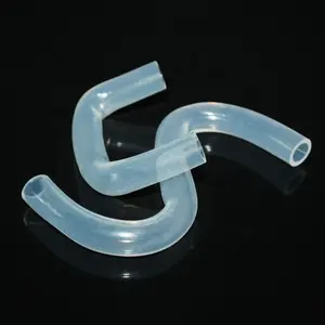 Customization Transparent Silicon Tube Elbow U S Bend Silicone Hose