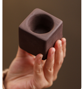 Tazza da Caffè in Ceramica Vintage Conica con Gradiente e Base, Mug in Ceramica Grezza Giapponese - Product Image 5