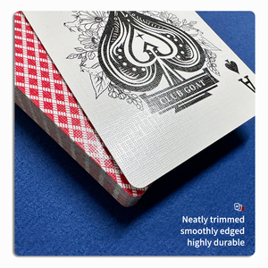 Carte à jouer personnalisée avec code QR anti-tricherie, papier plastique, poker professionnel pour casino - Product Image 2