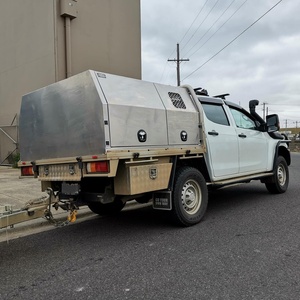 Customizable Lightweight Aluminum Truck UTE Canopy Stackable Waterproof Dustproof Heavy Duty Powder Coated <b>Toolbox</b> OEM Support - Product Image 6