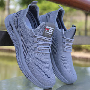 Chaussures d'été pour hommes, chaussures de sport respirantes en maille, légères, polyvalentes et adaptées à la course décontractée, chaussures en toile - Product Image 3