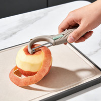 Groothandel Chef Star Handmatige RVS Rotatie Schilmesel Multifunctioneel Handzaam Gemakkelijk Reinigbaar Fruit Groente Appel Aardappel Wortel