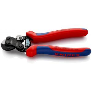 KNIPEX-Coupeur de câble métallique 95 62 160 TC bruni, poignées avec poignées multi-composants, pour cordon de pneu-EAN 4003773082422 CUTTING - Product Image 1