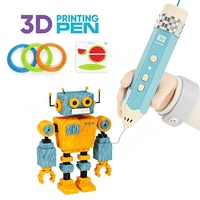 Stylo d'impression 3D à basse température pour enfants, avec filament PCL sûr, pour dessin graffiti et gribouillage créatif, cadeau éducatif, vente en gros
