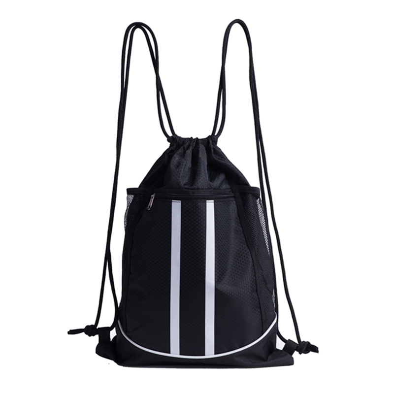 Нейлоновые сумки на шнурке с логотипом, сумки из полиэстера, рюкзаки