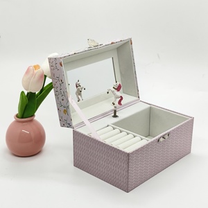 Logo personnalisé sans pile boîte à chansons boîte à musique boîte cadeau <span class=keywords><strong>de</strong></span> <span class=keywords><strong>Noël</strong></span> grande boîte à musique en papier d'emballage - Product Image 1